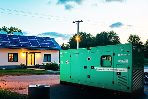 Diesel generator for home