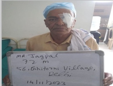 Health care support: Cataract Surgery: New Delhi, Ghaziabad & Noida- Nov-23-24-2