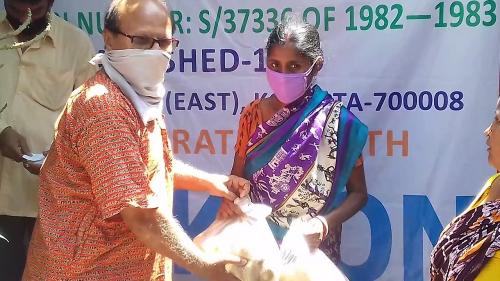 Jakson Donates Essential Food Items amidst The Covid-19 Pandemic- Kolkata
