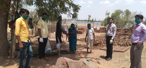 Jakson Donates Essential Food Items amidst The Covid - 19 Pandemic- Lalitpur, UP