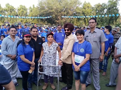 Jakson Supported Run for Cause - Fight Against Disability