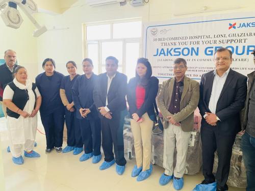 Healthcare Life Saving Equipment's support - 50 Bedded Combined Hospital, Loni, Ghaziabad - Jan 2025